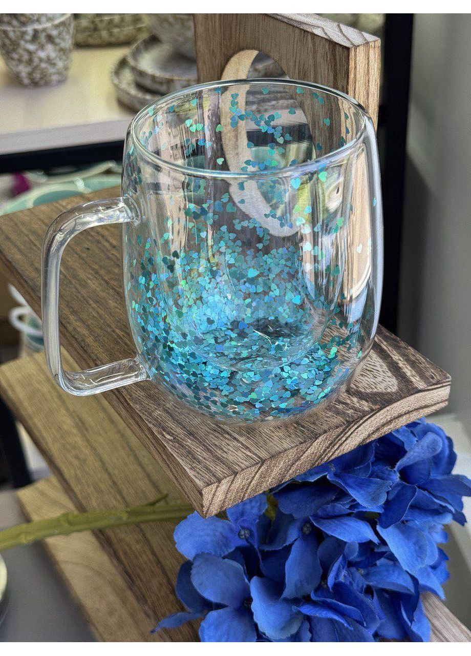 Кружка с двойным стеклом 330мл "Волшебная композиция" разные цвета OSM (365549045)