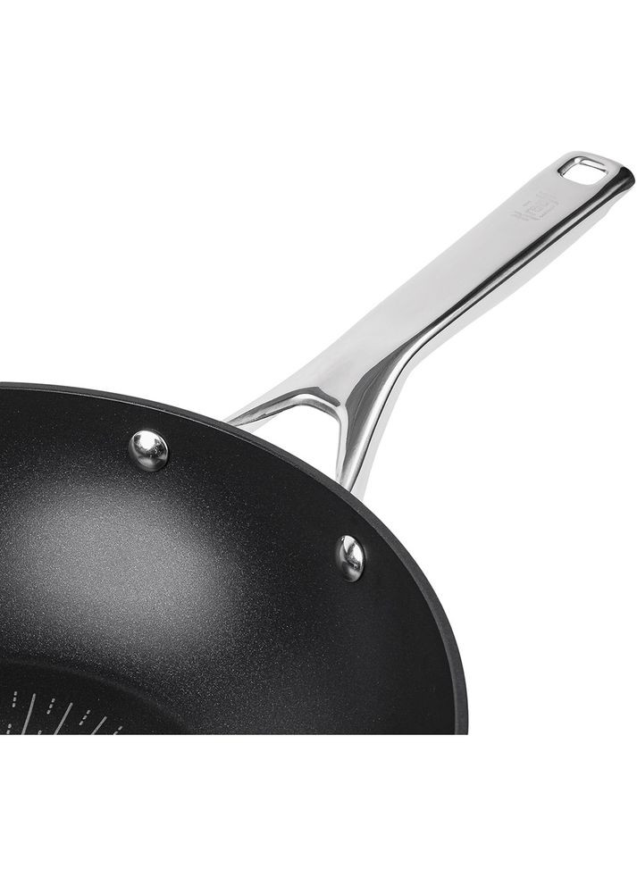 Сковорода Вок MasterChef 28 см Black (25-45-219) Krauff (323091531)