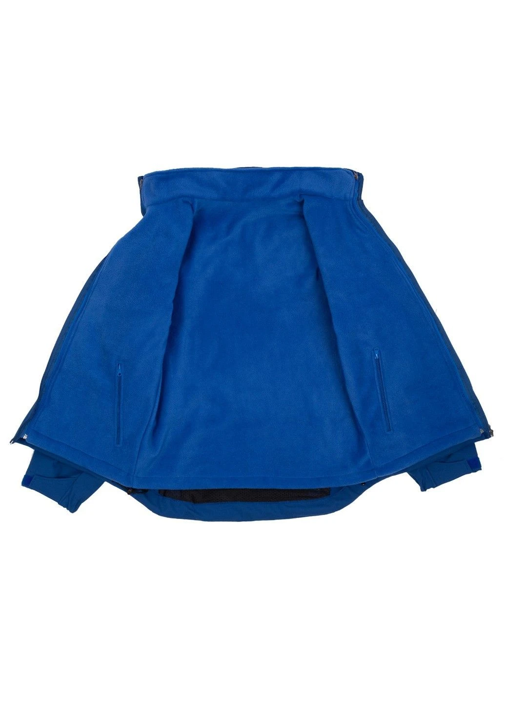 Темно-синяя демисезонная куртка vik tailor с флисовой кофтой navy blue Vik-Tailor