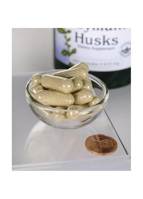 Шелуха семян подорожника, Psyllium Husks,, 300 капсул Swanson (364311260)