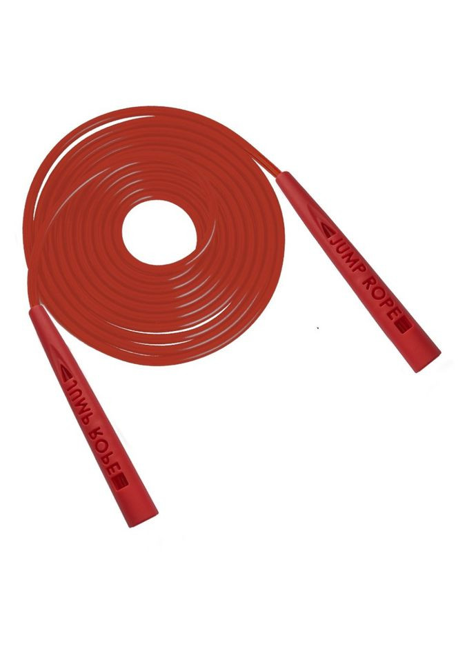 Скакалка регулируемая для фитнеса, кроссфита, бокса Jump NE-LG-3567R, красная Newt (322560936)