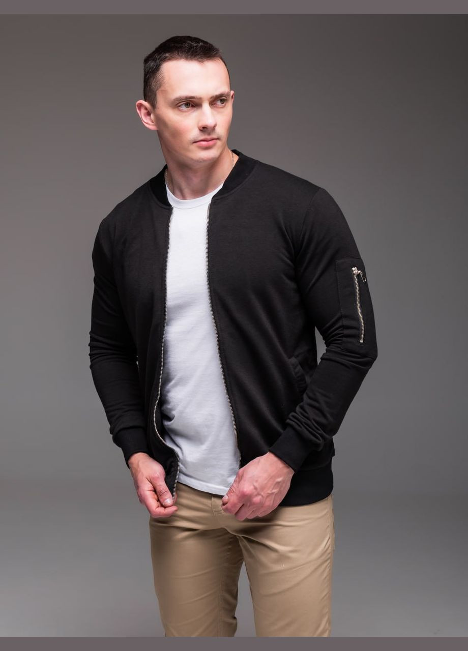 Трикотажна чоловіча кофта бомбер Vakko (312475350)