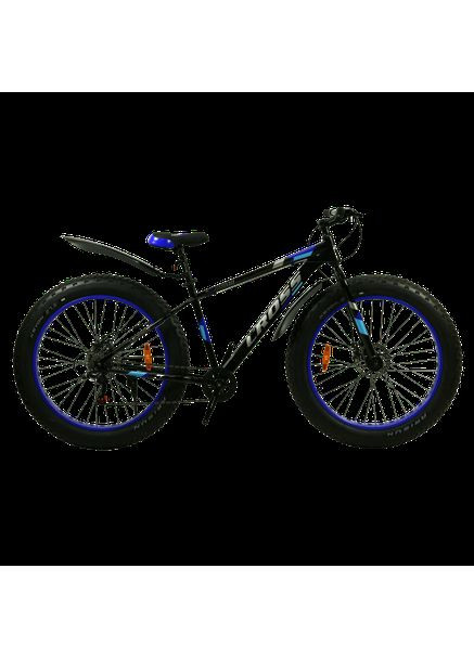 Велосипед Leopard 27,5*4,5" 18" Чорний Cross (370788731)