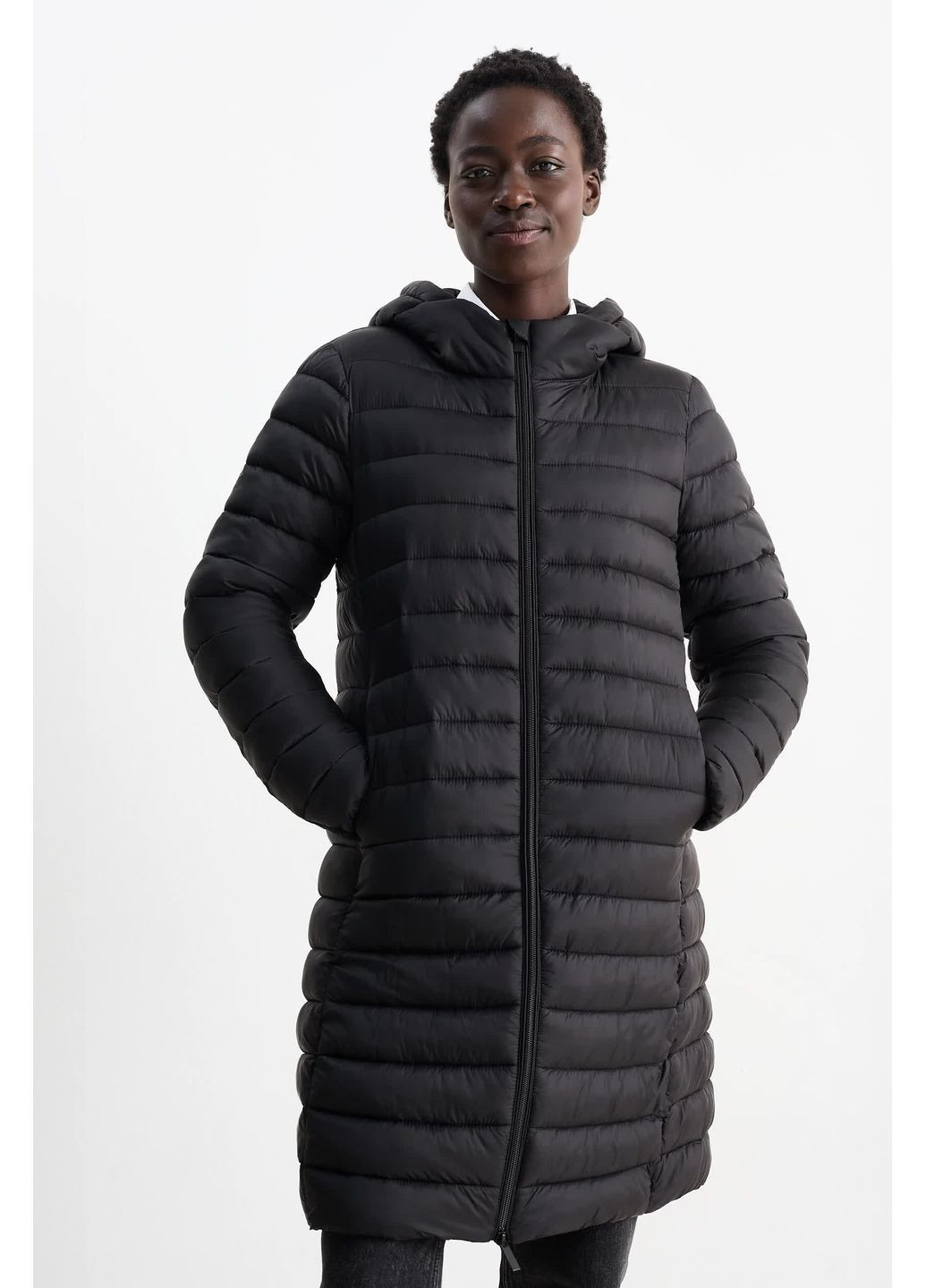 Черное демисезонное Пальто C&A