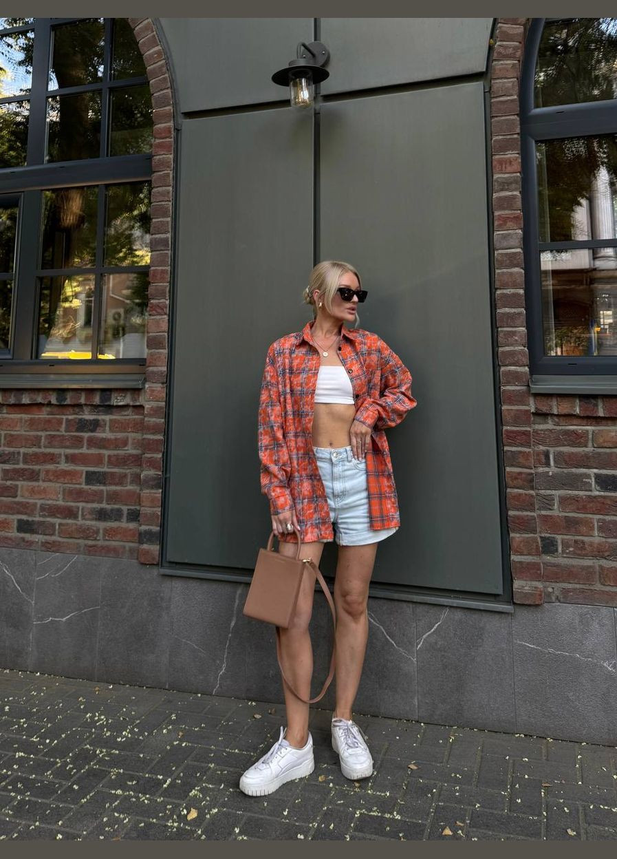 Жіноча сорочка Фланель No Brand (347176012)