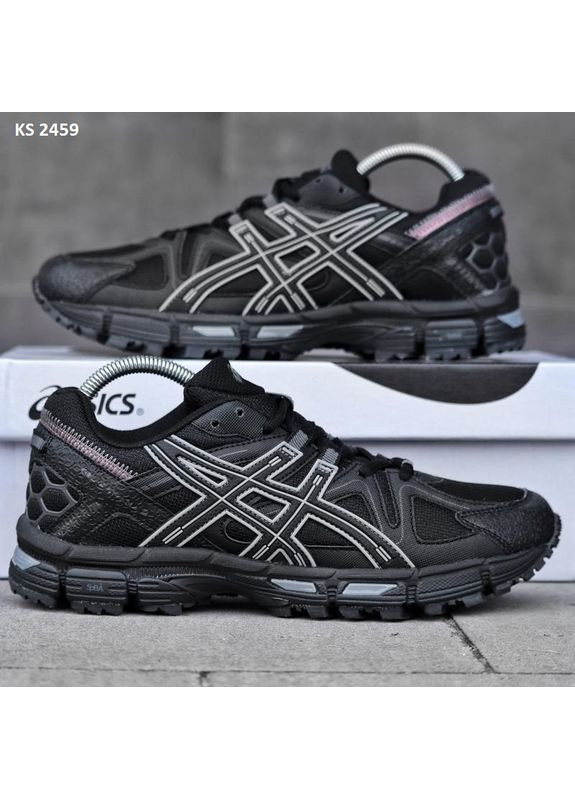 КРОССОВКИ ЖЕНСКИЕ ASICS GEL-KAHANA 8 BLACK АСИКС ГЕЛЬ КАХАНО No Brand чёрные демисезоны (368858007)