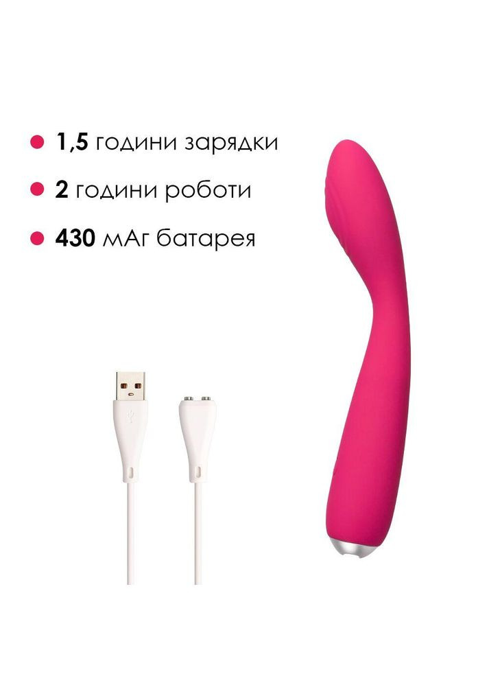 Вібратор для клітора і точки G Iris Plum Red SO4854 Svakom (303906988)