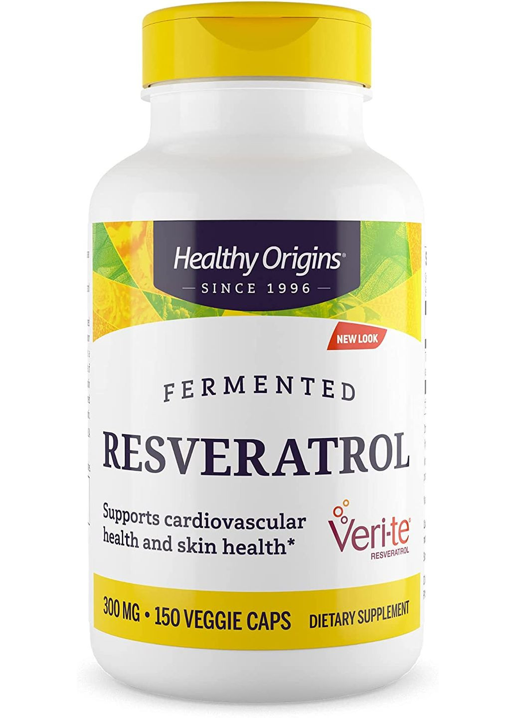 Ресвератрол, Resveratrol,, 300 мг, 150 капсул Healthy Origins (362370981)
