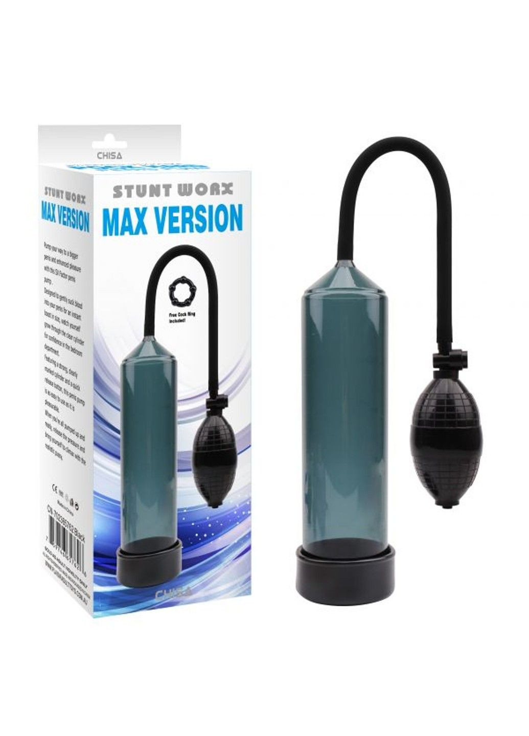 Помпа Max Version Penis Pump, Black Chisa (290278734)