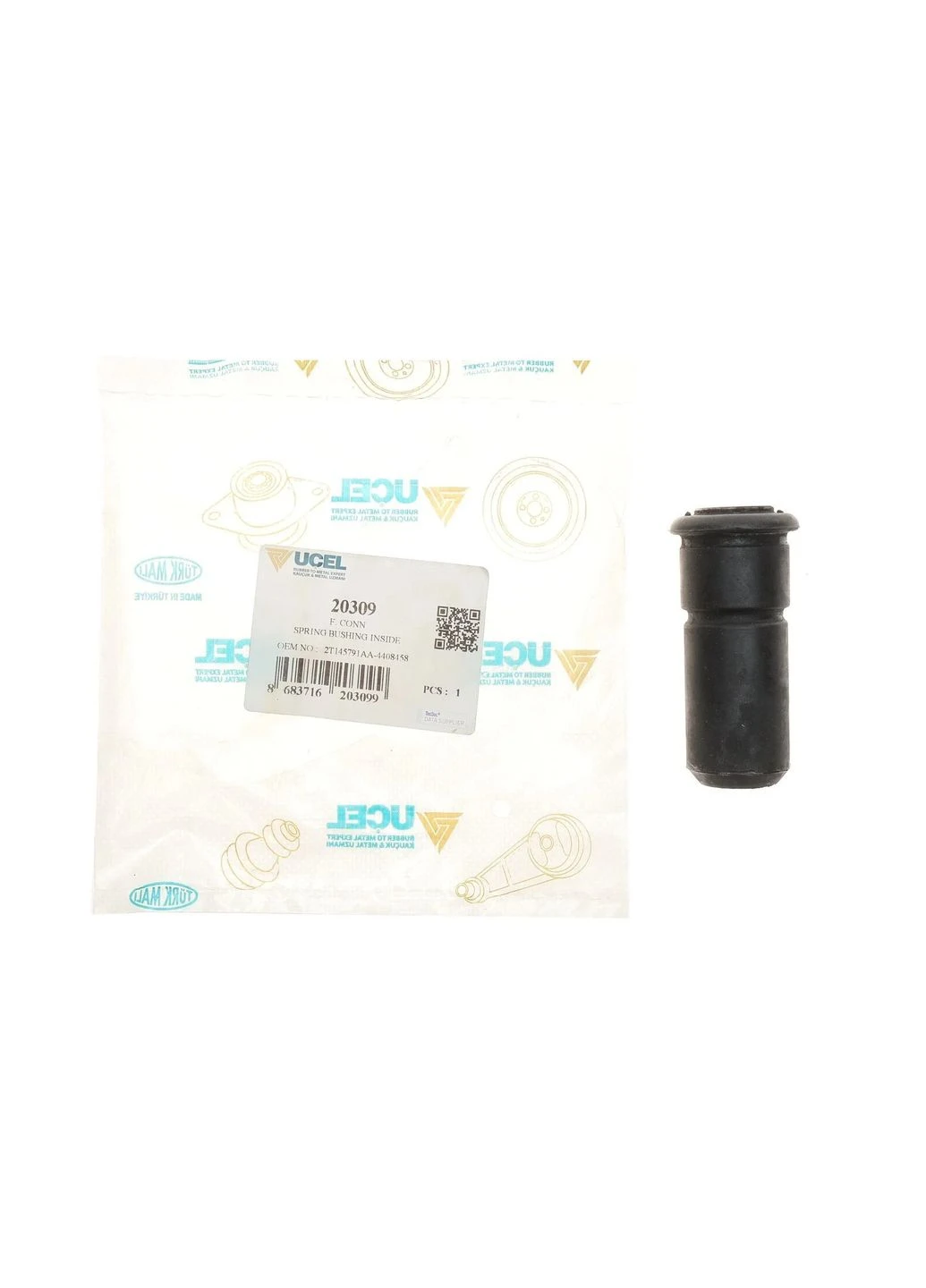 Сайлентблок рессоры (в серьгу) Ford Connect 02- 20309 (opt-om) UCEL (400193839)