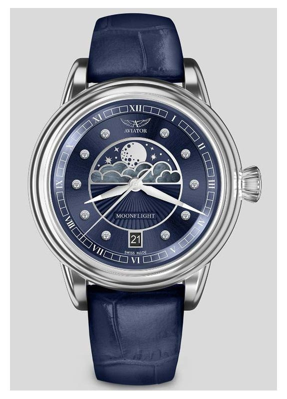 Жіночі наручні годинники V.1.33.0.379.4 Aviator (366665922)