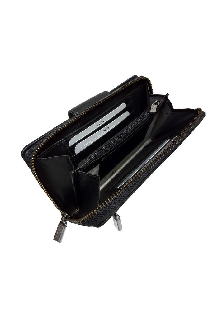 Женский кожаный кошелёк Италия Cortina 5084 nero Tony Perotti (315104203)