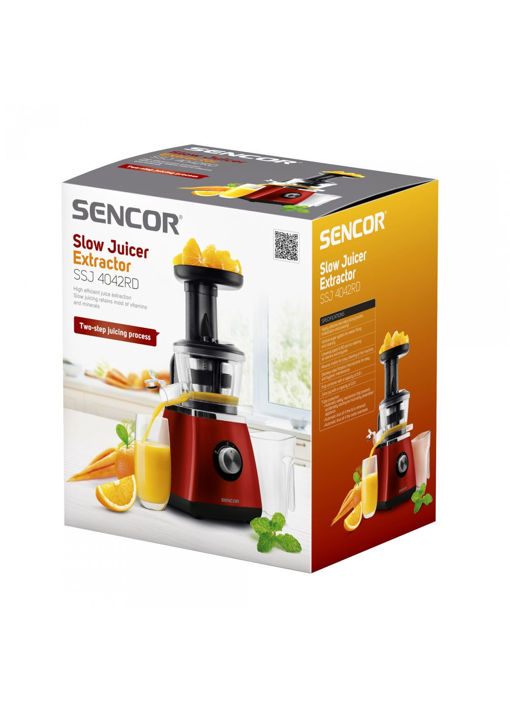 Соковитискач шнековий SSJ 4042RD Sencor (315604372)