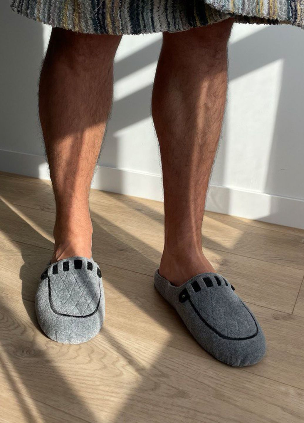 Тапочки чоловічі паркетні Zlett 620-2 (303428865)