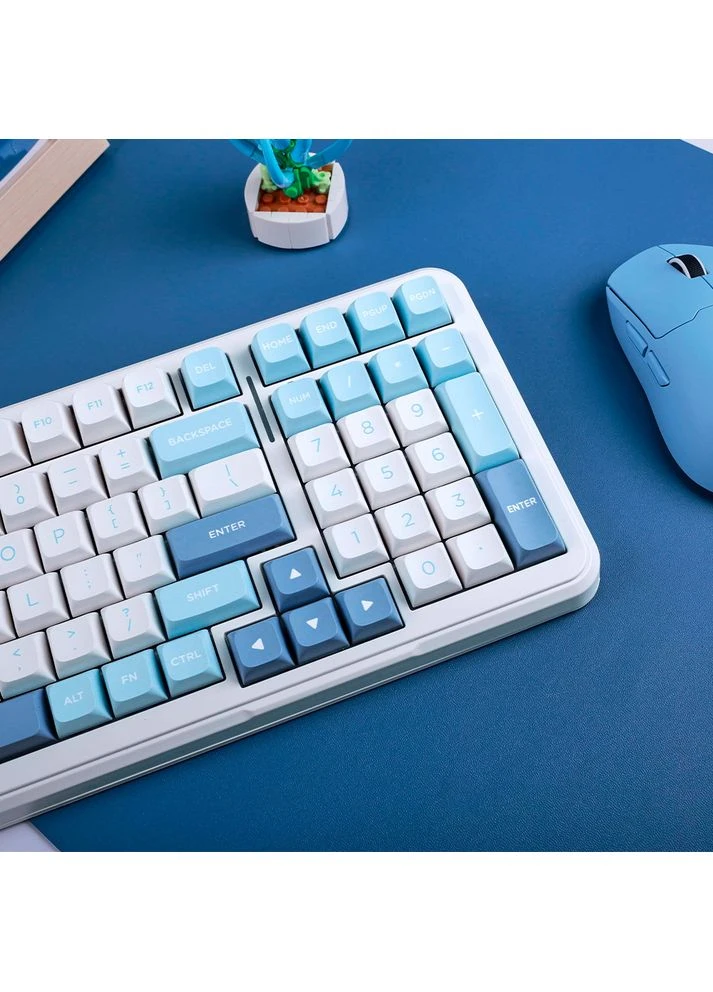 Клавиатура беспроводная K99 Sky Blue (K99-1A) Mchose (387592168)