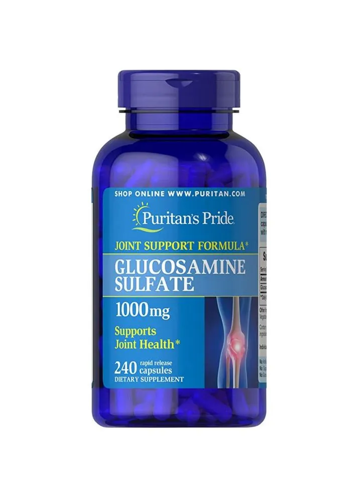 Glucosamine Sulfate 1000 mg - 240 Capsules Puritans Pride (393949498)