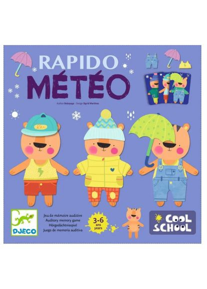Настільна гра (DJ08527) Djeco Rapido Meteo (367830617)