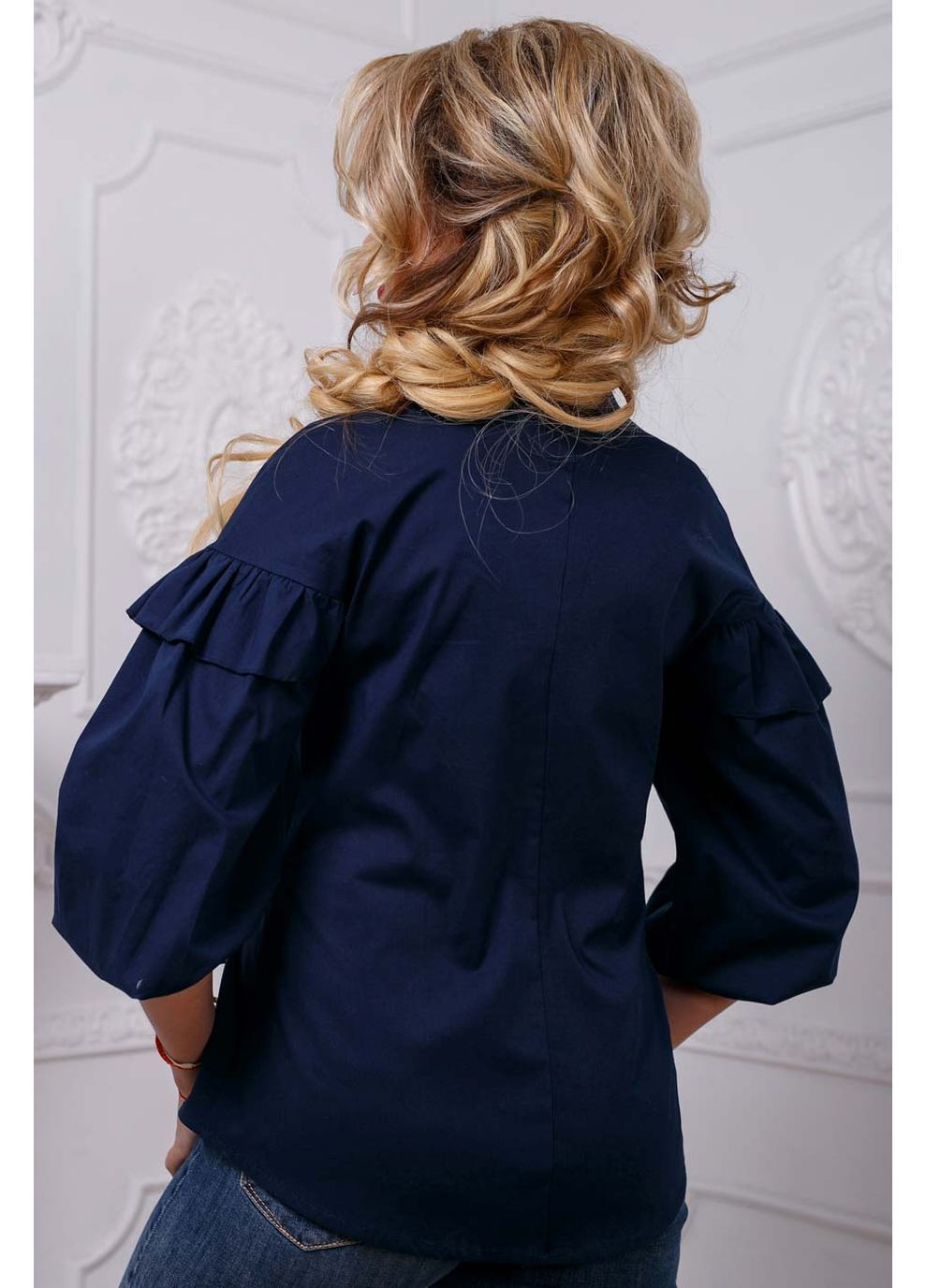 Синяя блуза 952.2581 Seventeen