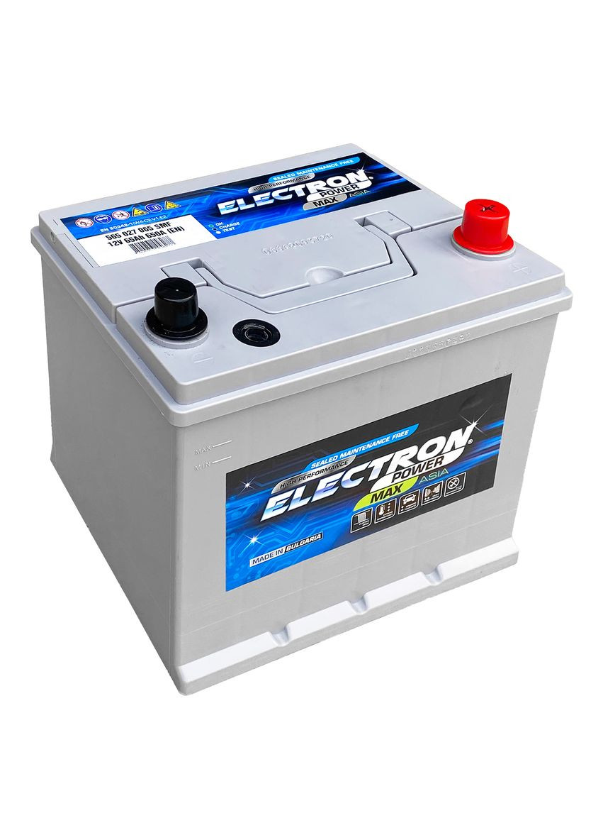 Автомобільний акумулятор POWER MAX 6СТ-65Ah ASIA АзЕ 650А (EN) 565 027 065 SMF Electron (350920919)