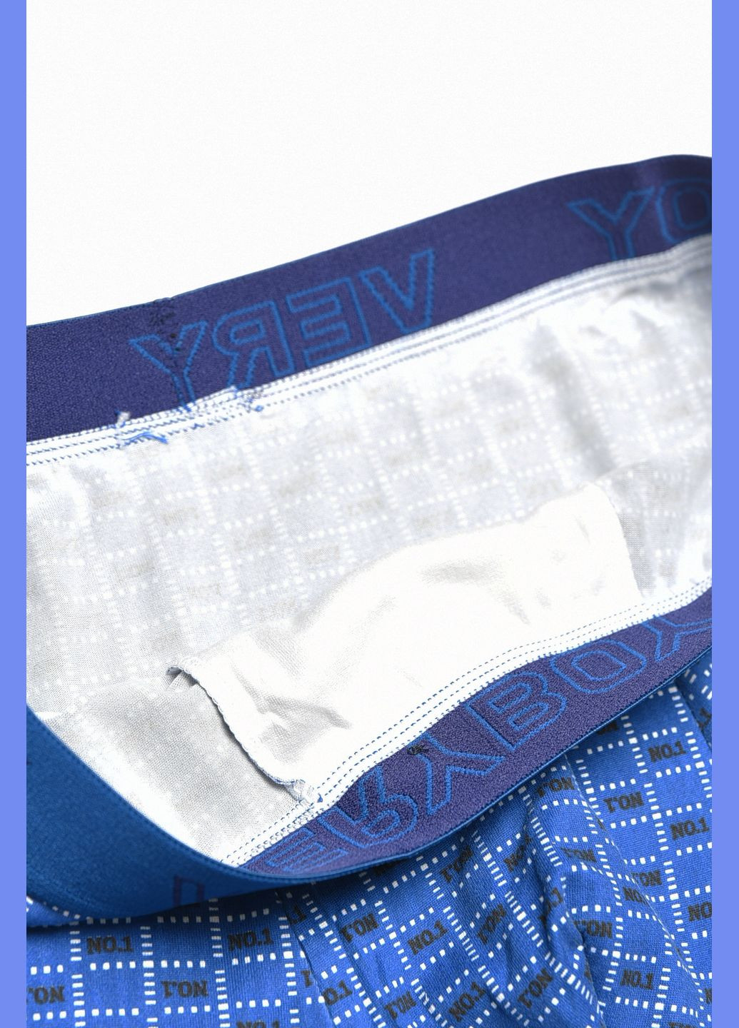 Боксеры мужские синего цвета Let's Shop (316219135)