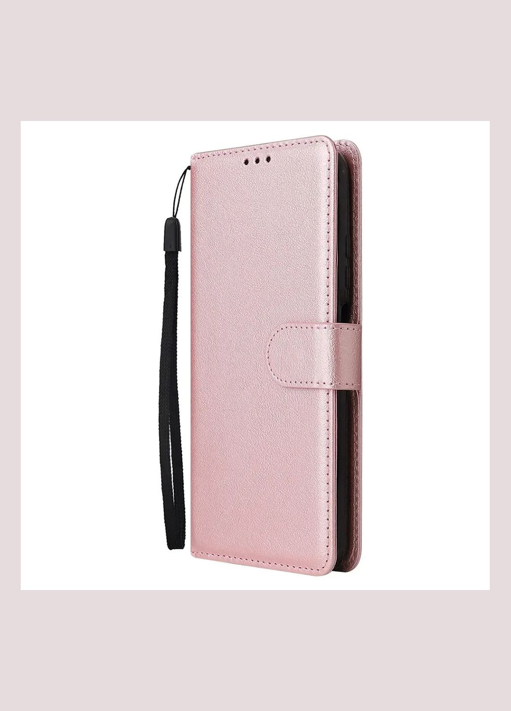 Чохол-книжка для Poco M6 Pro Рожевий магніт шнурок Xiaomi (322212065)