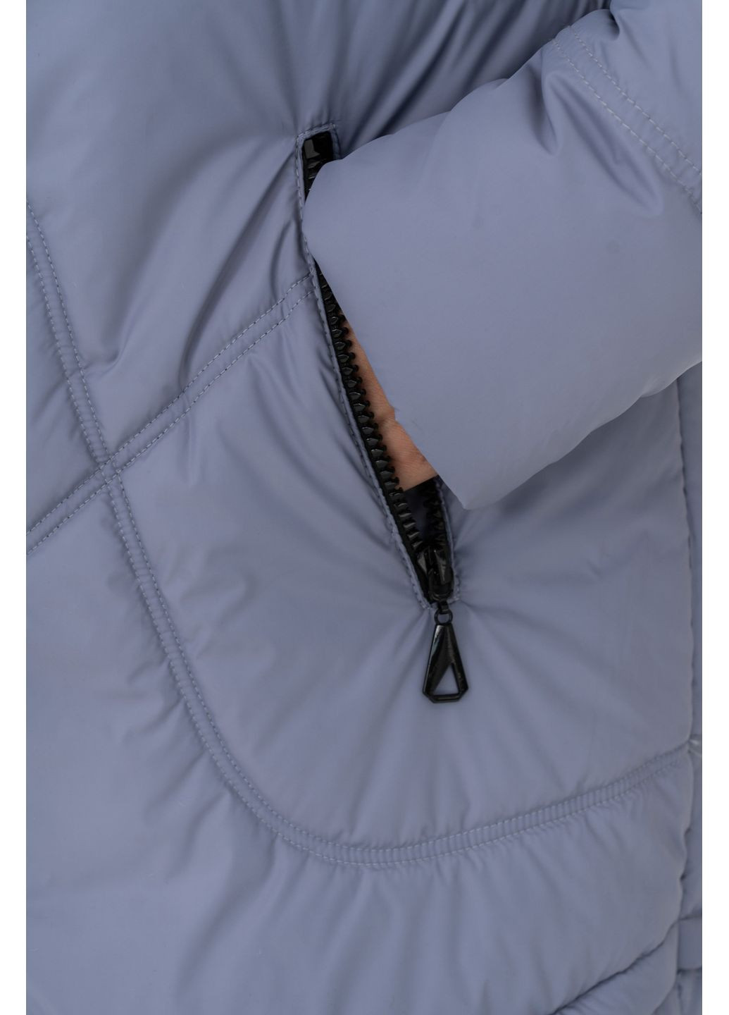 Лавандова зимня пальто прямого силуету єврозима all posa (ap102136p) A'll Posa