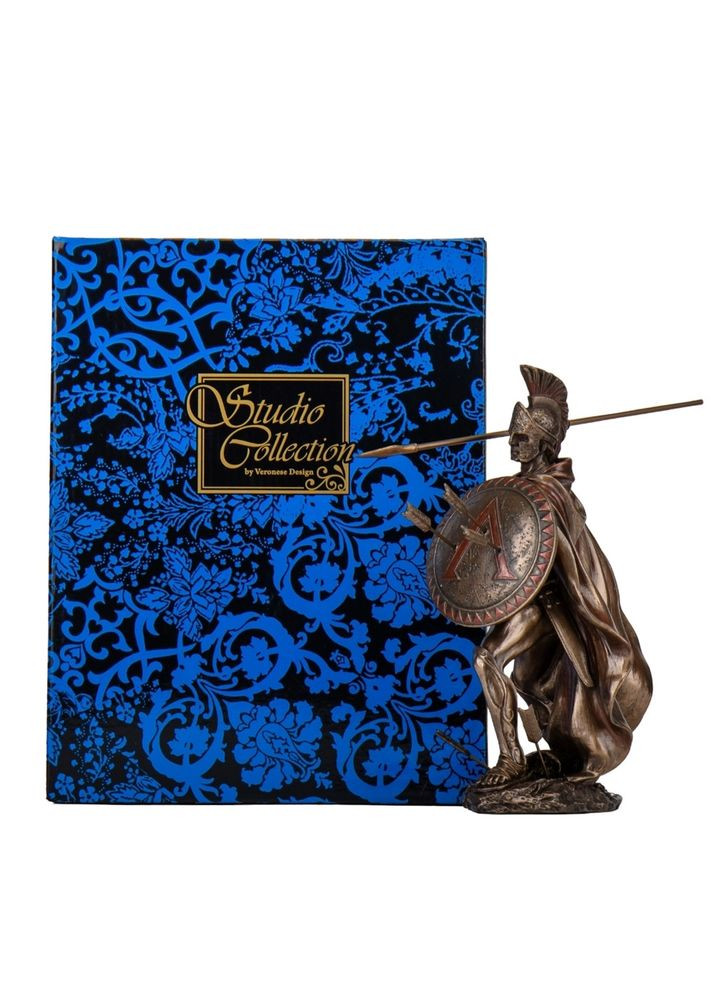 Статуэтка Леонид царь Спарты 21х19 см 177312 бронзовое напыление Veronese (302238957)