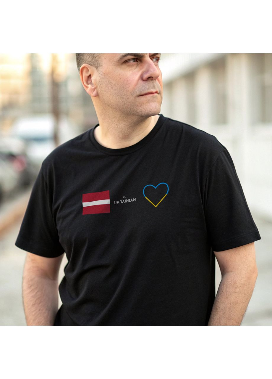 Футболка з принтом "Латвія" (1873362931-1) ТiШОТКА (363967645)