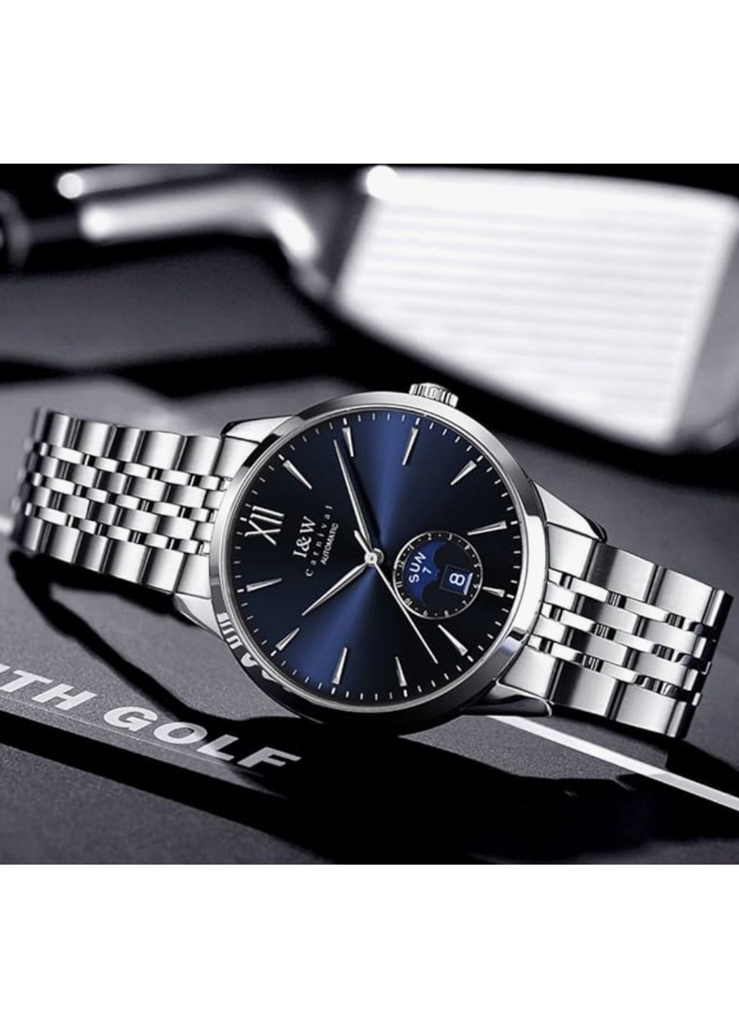 Наручний годинник чоловічий New York Сріблястий (3577) Carnival (362975752)