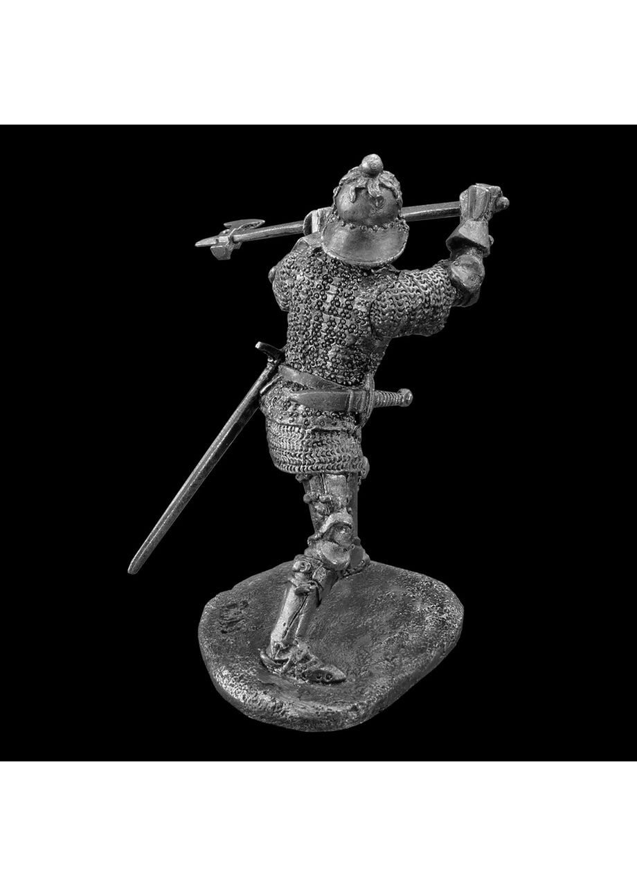 Статуэтка Рыцарь в бригантине, Война роз. Англия. 6,5 см из металла и олова, коллекционная, антиквариат, подарок коллекционеру Artfactory (361859012)