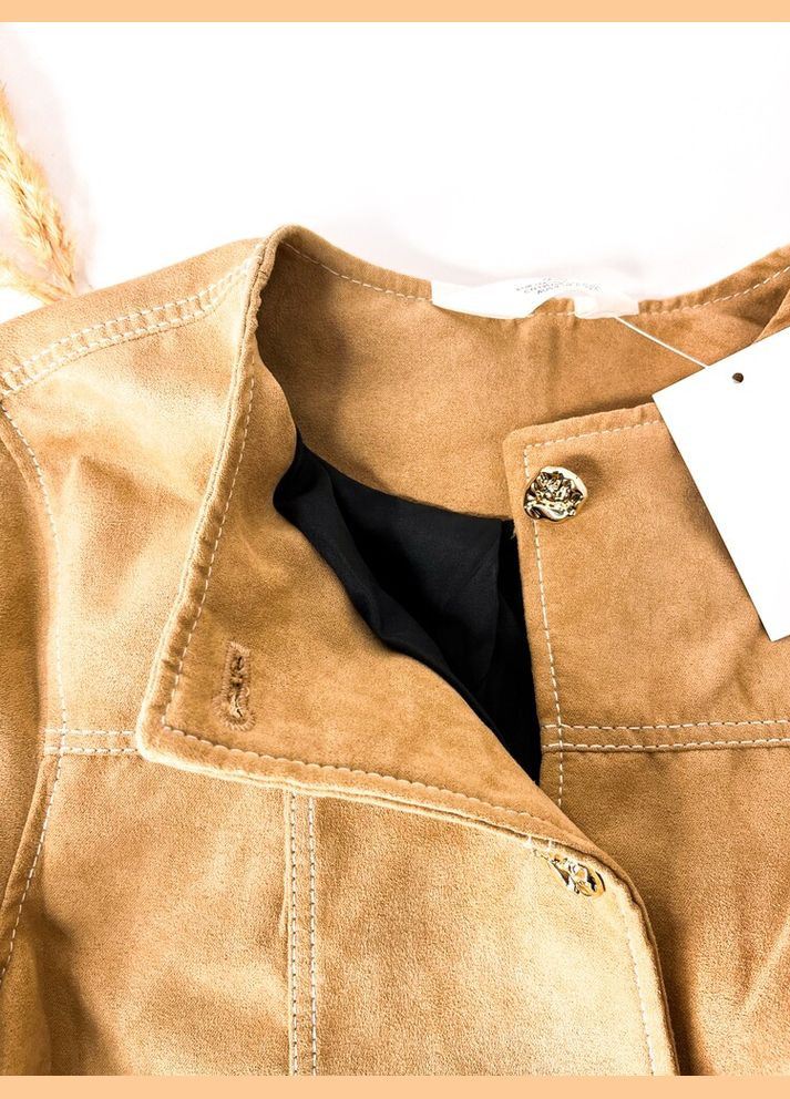 Коричнева куртка піджак 110 см коричневий артикул л746 H&M