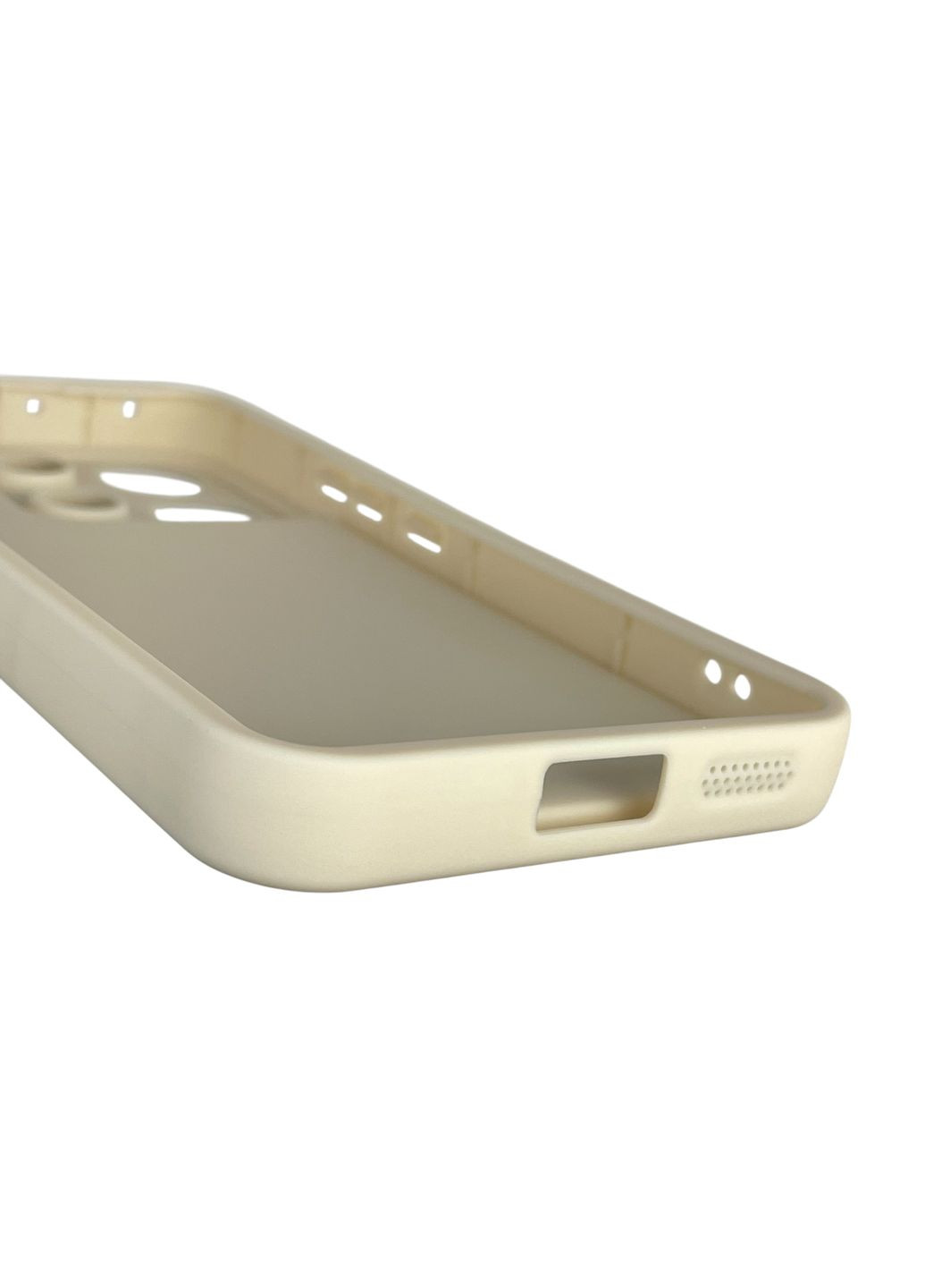 Чехол силиконовый Soft Touch для Redmi Note 13 Pro 5G молочный (Полная защита камеры) Xiaomi (366389819)