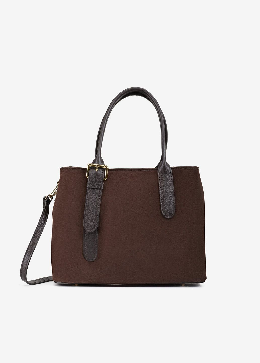 Сумка жіноча замшева тоут середня Tote Regina Notte (312551698)