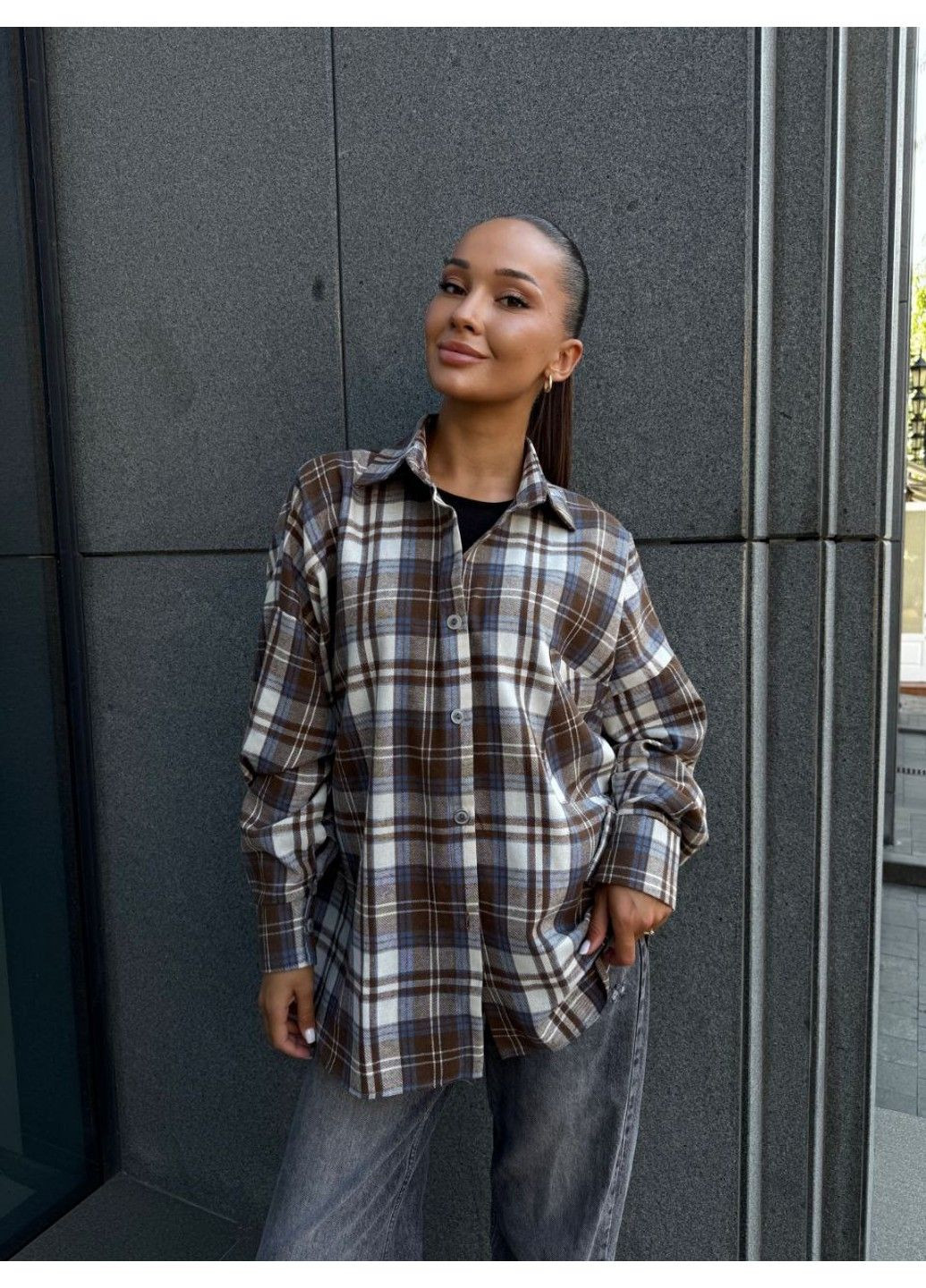 Коричневая рубашка Україна