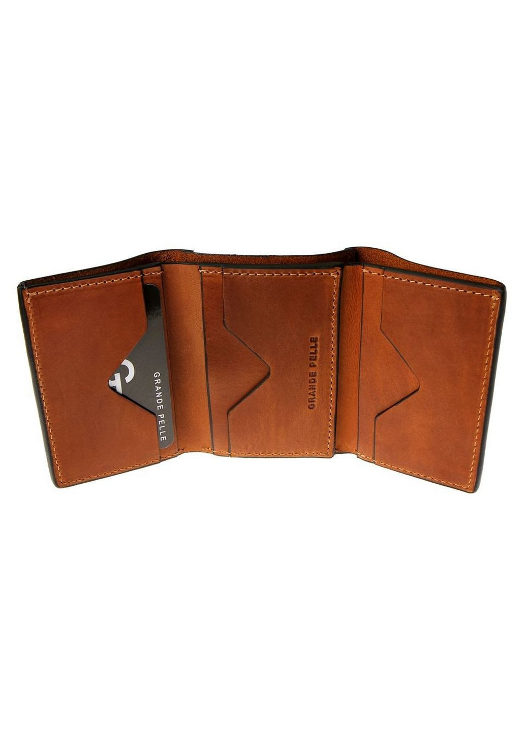 Мужской кожаный кошелек Grande Pelle (315875019)