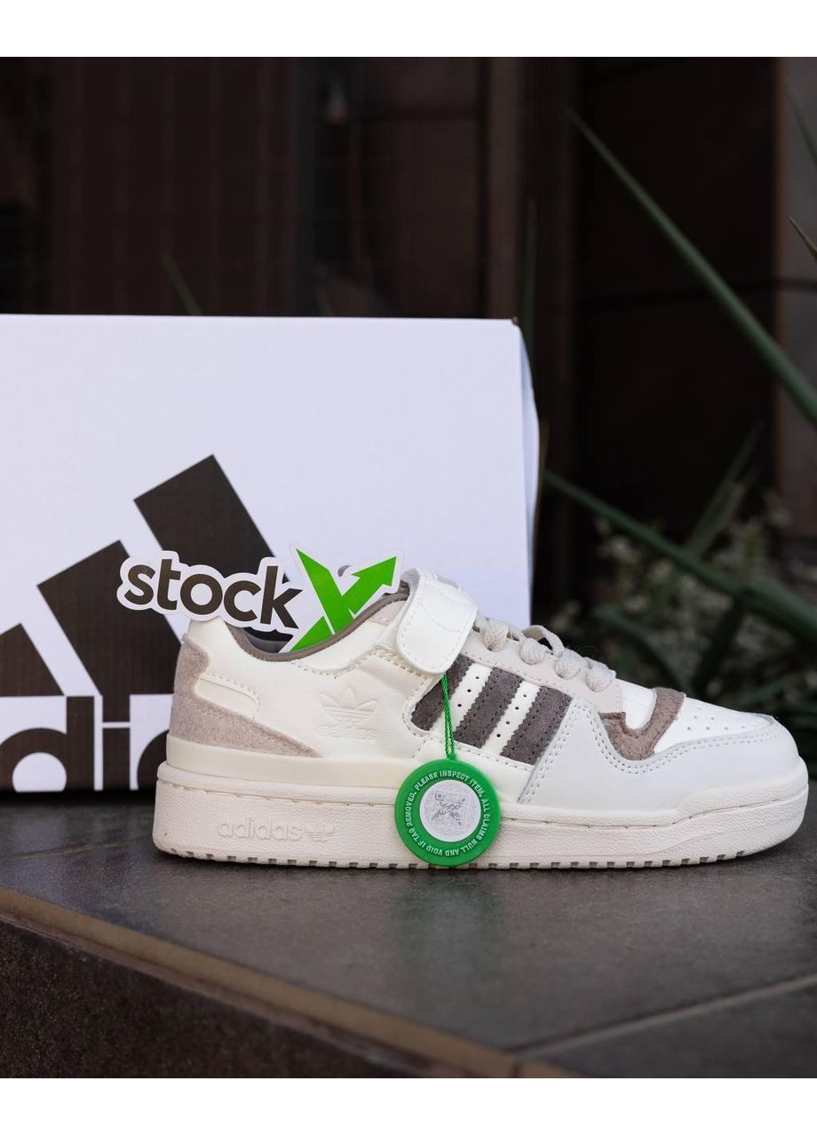 КРОСІВКИ ЖІНОЧІ ADIDAS FORUM 84 LOW BEIGE BROWN АДІДАС ФОРУМ 84 No Brand бежеві демісезони (367167677)