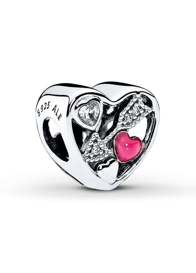 Срібний шарм Пандора "Heart arrow" Kabluchka (355344233)