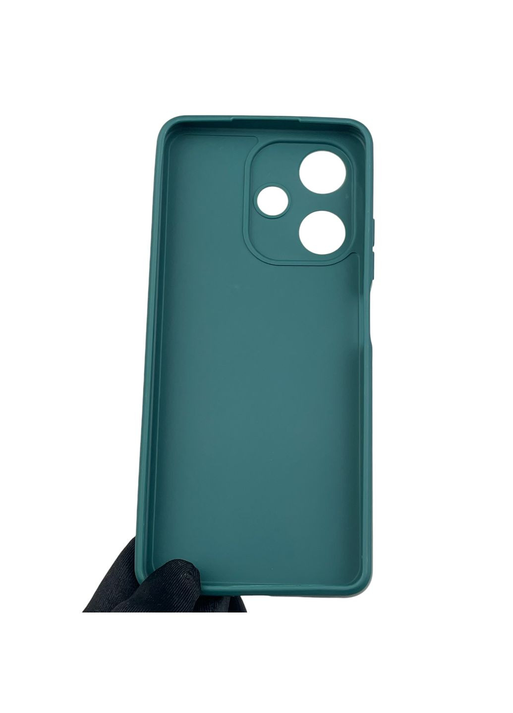 Чехол для Hot 30 с квадратными гранями с защитой камеры на инфиникс хот 30 зелёный Infinix (366389674)