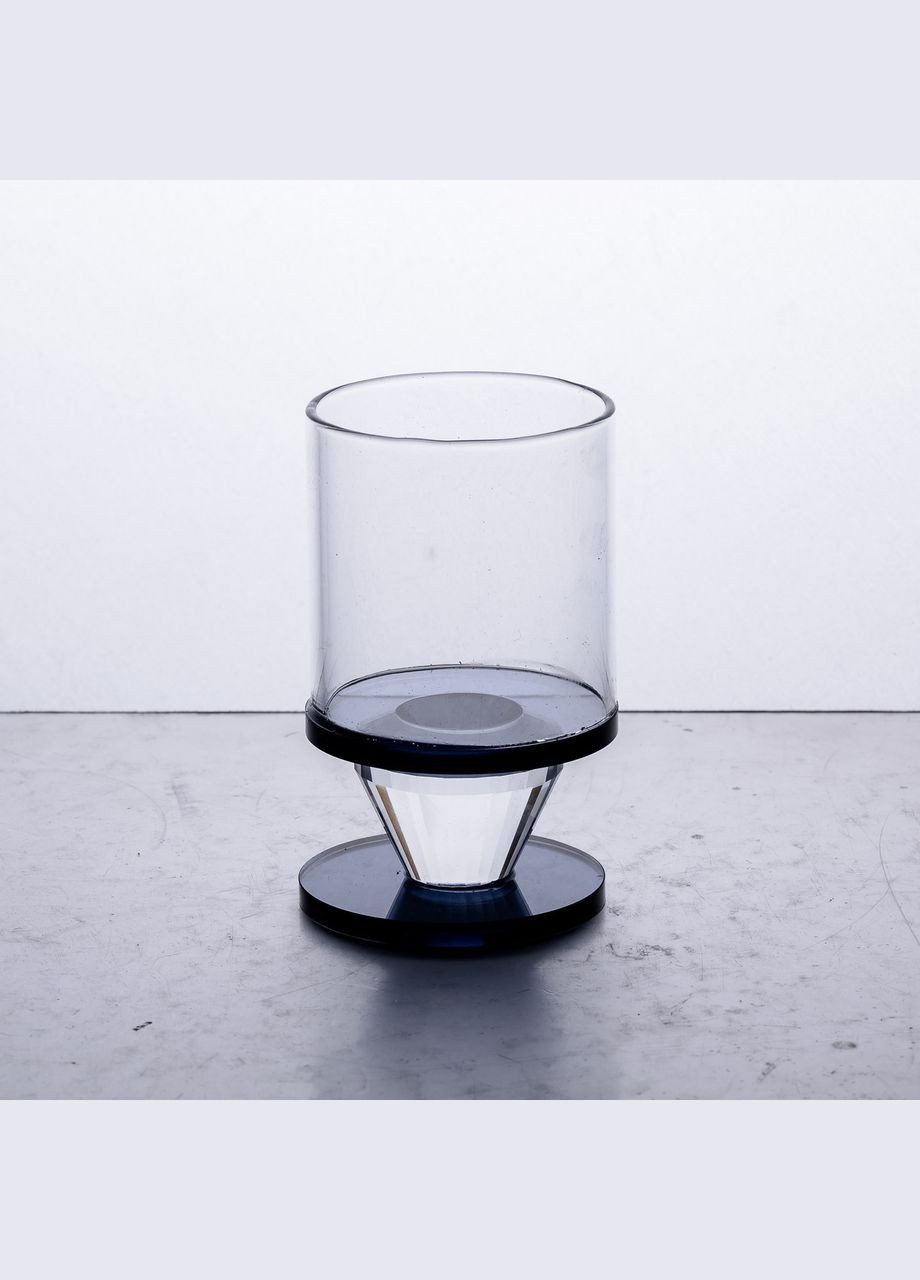 Подсвечник стеклянный 6×10 см на одну свечу подсвечник бокал на ножке декоративный HP-4-19S Yiwu (329375886)