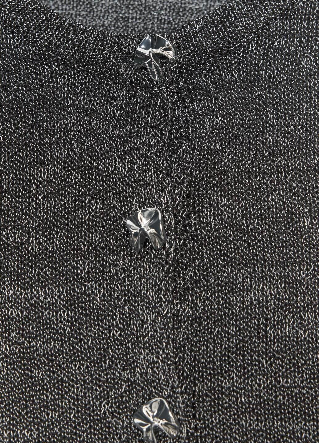 Графитовый демисезонный кардиган Zara