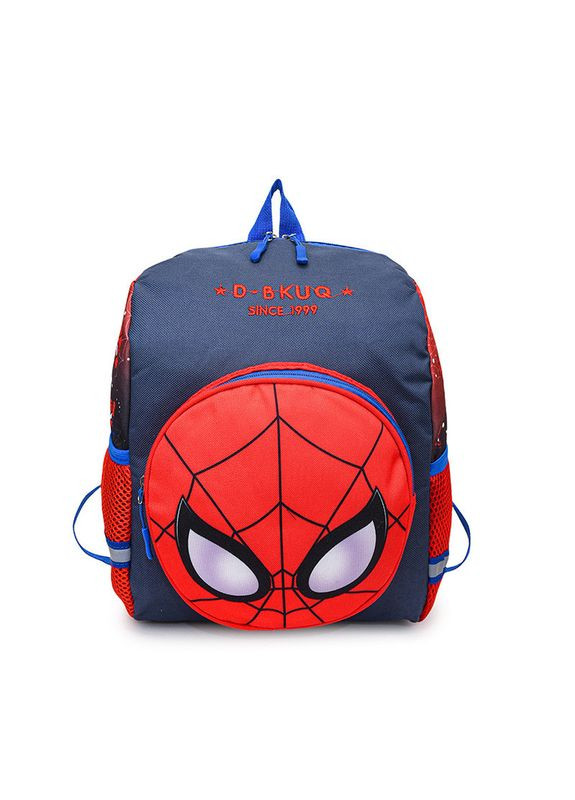 Рюкзак маленький дитячий 10604 Spiderman людина павук синій No Brand (367041139)