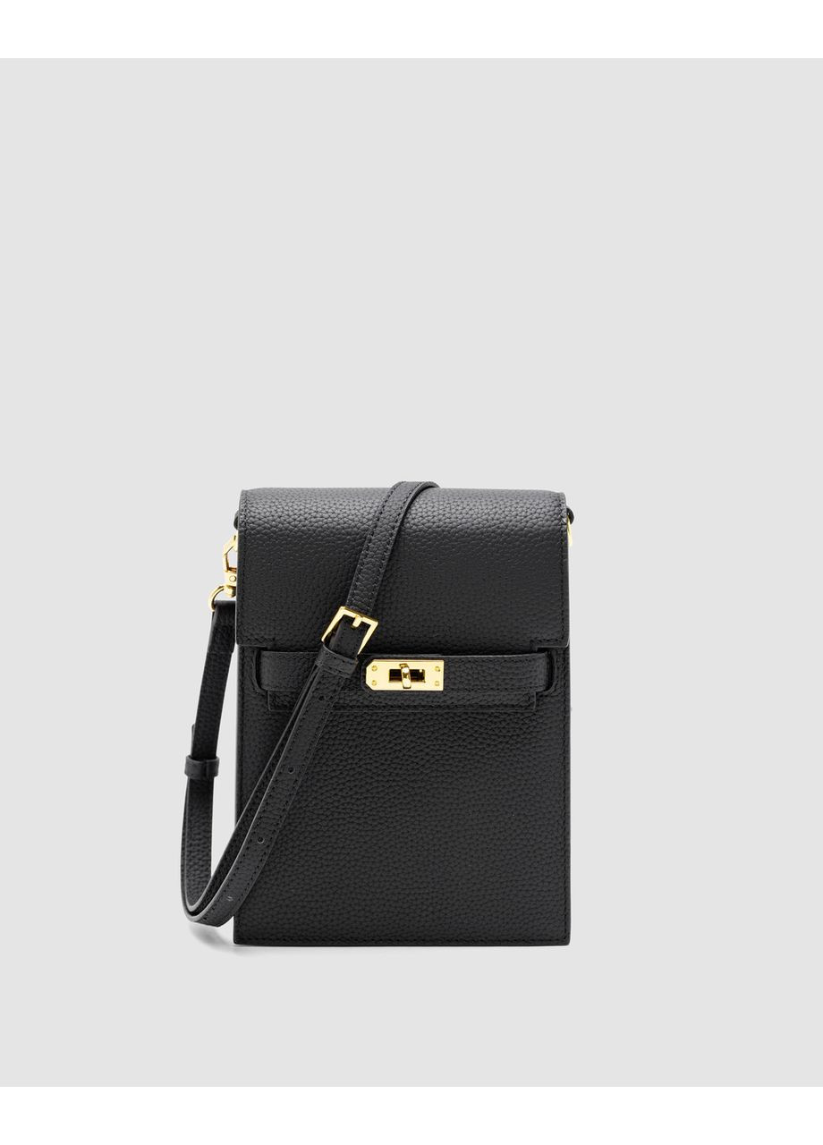 Сумка жіноча Small Crossbody Black Gold No Brand (358888892)