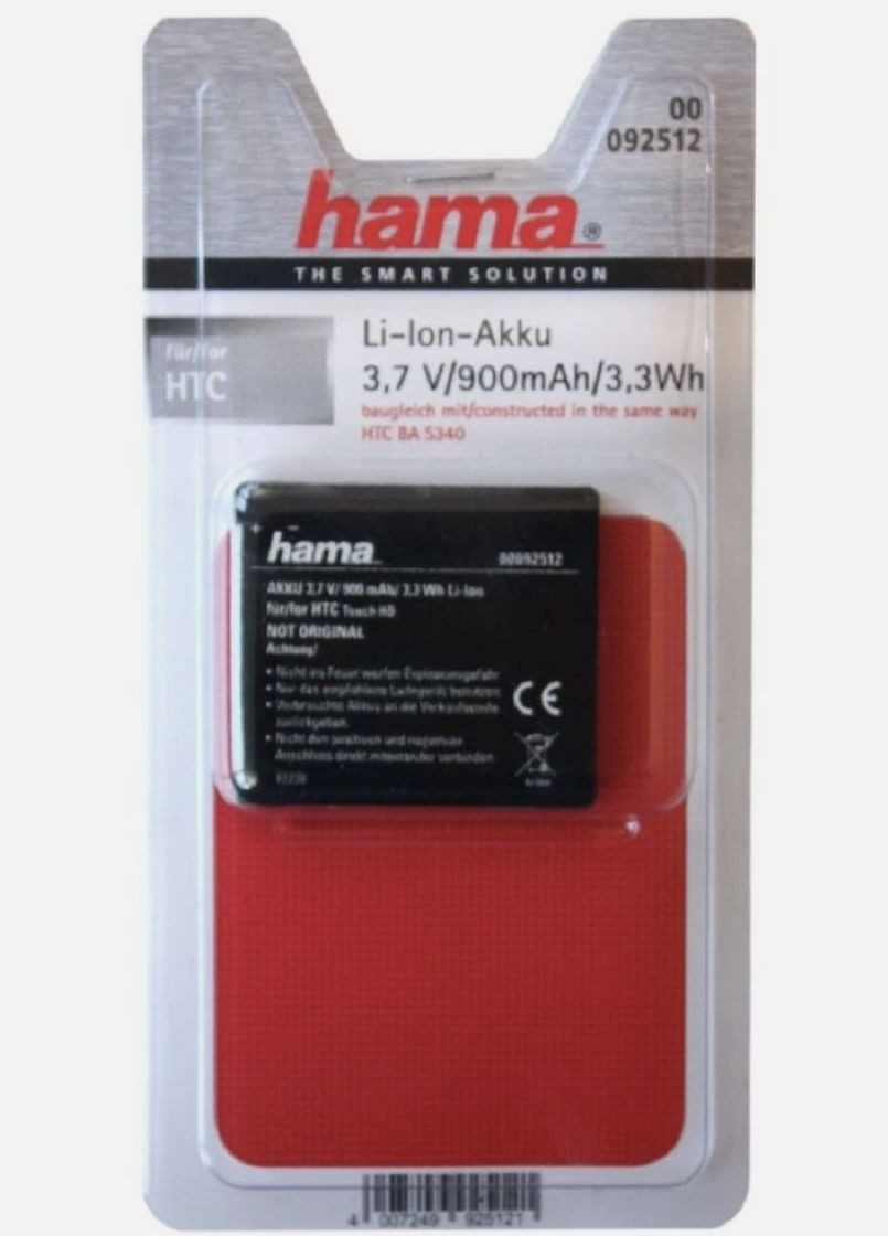 Літій-іонний акумулятор (аналог ) Hama HTC BA-S340 (335833185)