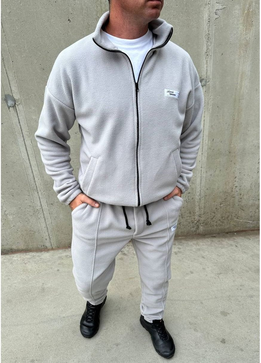 Чоловічий спортивний костюм Фліс Полар No Brand (357075927)
