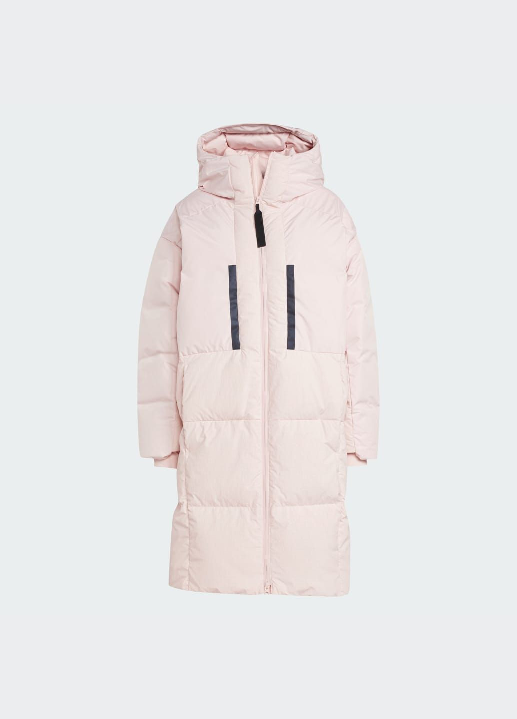 Розовая демисезонная парка myshelter down adidas
