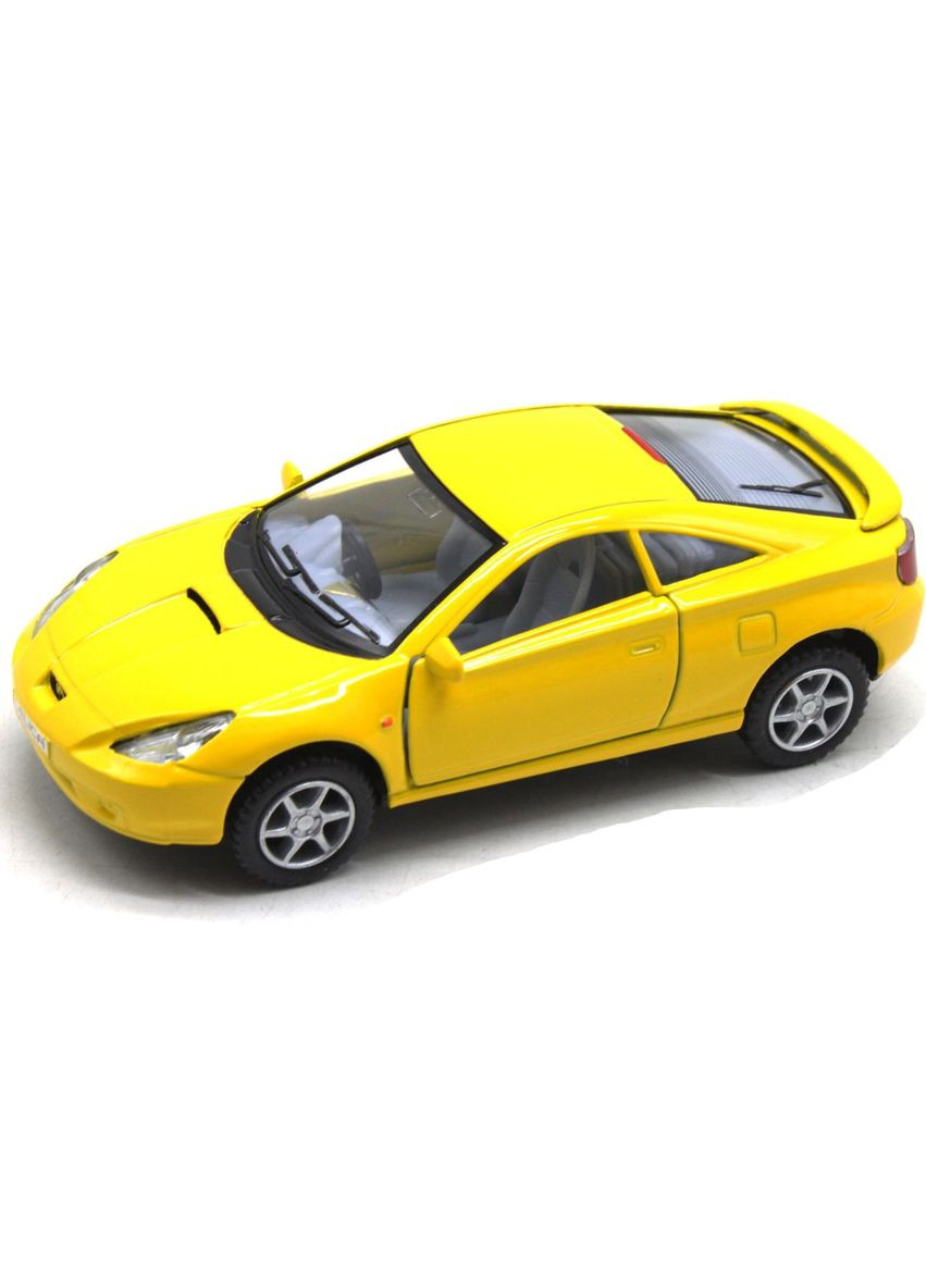 Машинка "Toyota Celica" желтая Kinsmart (292142132)