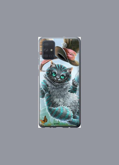Чехол на Samsung Galaxy A71 2020 A715F Чеширский Кот 2 "3993t-1826-2448" Endorphone (366064734)