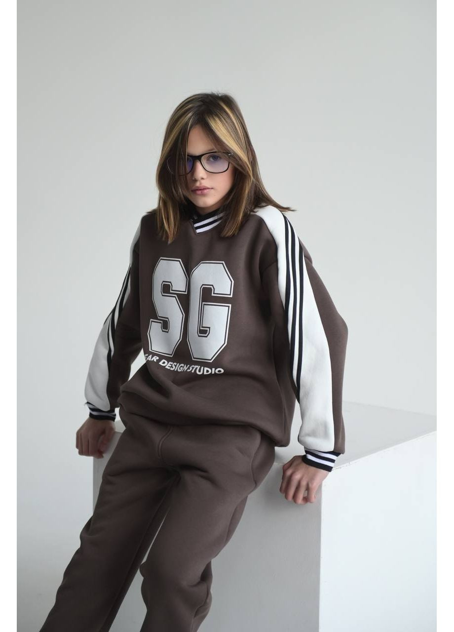 Підлітковий костюм із джогерами ЗАМІРИ В ОПИСІ DK/DL Мода без кордонів (369529786)