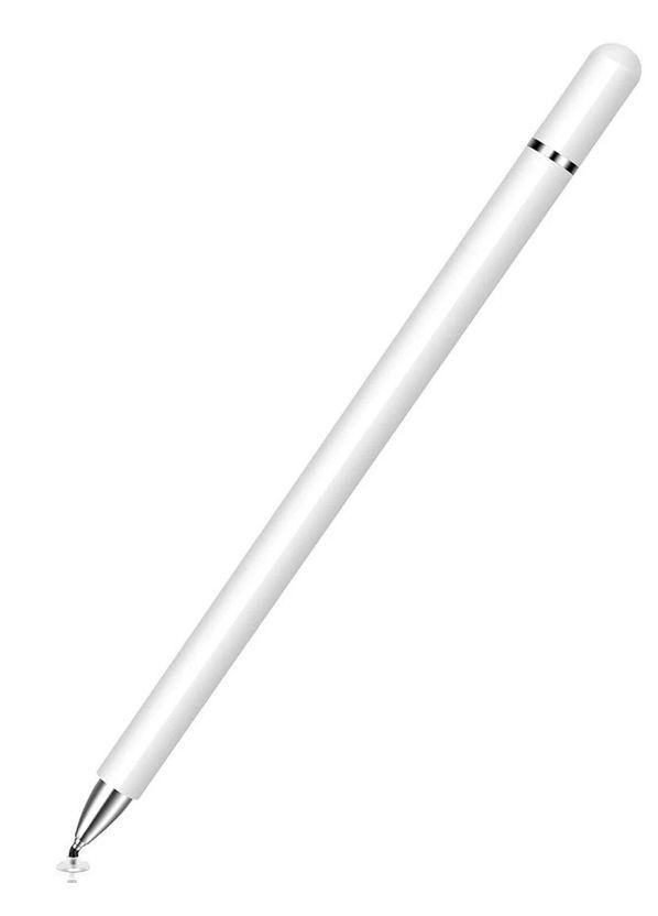 Універсальний стілус для планшета, телефону Android та IOS Білий (2104618805) No Brand (370605114)