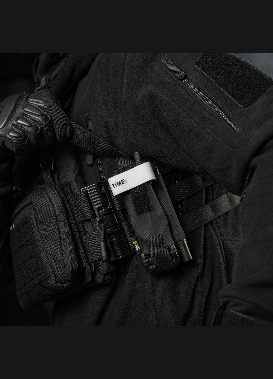 Підсумок для турнікета еластичний на MOLLE Gen.III Black M-TAC (337142664)